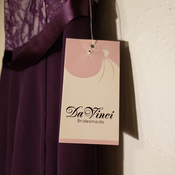 NWT Da Vinci Bridesmaid Dress sz 10 - Picture 8 of 10